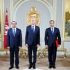 رئيس الجمهورية يشرف على موكب تسليم أوراق سفير الجمهورية التونسية لدى جمهورية أندونيسيا.