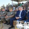 بحضور وزير الدفاع ، وزير الشباب والرياضة ، ورئيس اللجنة الأولمبية