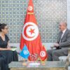 وزير الشؤون الخارجية يستقبل المنسقة المقيمة لمنظومة الأمم المتحدة بتونس