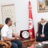 وزيرة الأسرة تستقبل رئيس جمعيّة الهلال الرياضي بحي هلال