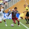 نادي فلوميننسي البرازيلي  يتمكن من إقصاء نادي الهلال السعودي من الدور ربع النهائي بعد فوزه بهدفين مقابل هدف