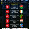 برنامج مقابلات المنتخب الوطني للوسطيات في بطولة إفريقيا للأمم لكرة اليد