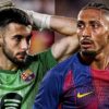 برشلونة يفتقد خدمات الثنائي رافينها و خوان غارسيا