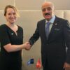 وزير الشؤون الخارجيّة يلتقي المديرة العامة للمنظمة الدولية للهجرة