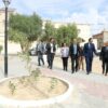 وزير التجهيز والإسكان يعاين اشغال تهذيب الاحياء السكنية بولاية توزر