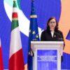 رئيسة الحكومة تشرف بمعيّة نائب رئيس مجلس الوزراء ووزير الشؤون الخارجيّة والتعاون الدولي للجمهوريّة الإيطالية
