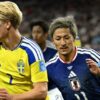 كأس العالم 2026 : اليابان و السويد إلى الدور الثاني بعد نهاية مباراتهم بالتعادل الإيجابي 1-1