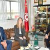 وزير الدفاع يلتقي المسؤولة الأمريكية عن الحد من التّهديدات الدفاعيّة
